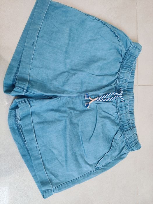 Krótkie spodenki jeansowe rozm 152