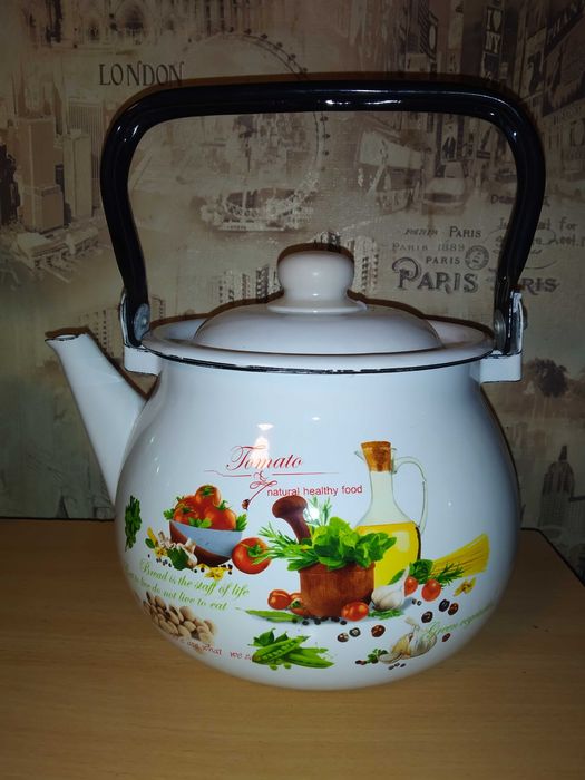 Посуда эмалированная новая