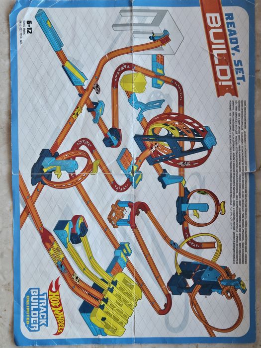 HOT WHEELS, track builder, 6-12 lat