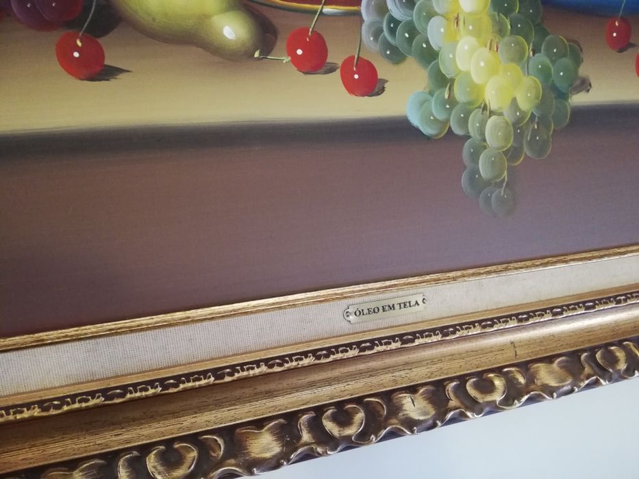 Quadro pintado a oleo