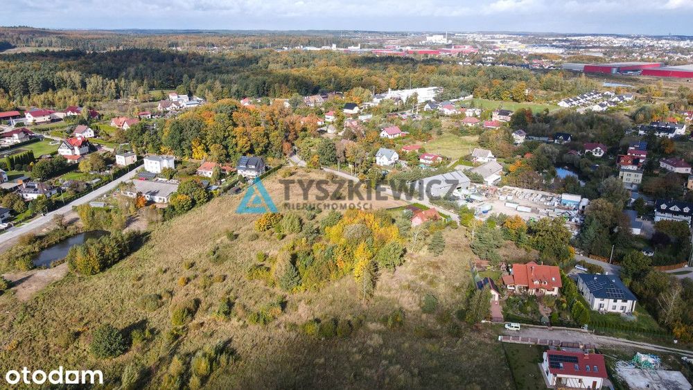 Najwyżej położona działka w Jankowo Gdańskie