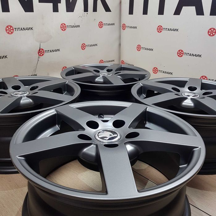 Диски НОВІ Skoda R15 5x112 VW Caddy Touran T4 Passat Golf Octavia Audi