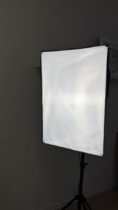 Комплект постійного студійного світла Софтбокс 50х70 см + Led лампа 50W + штатив 210 см
