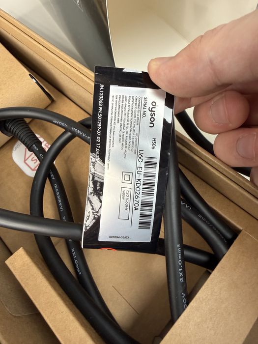 Aeroprostownica DYSON Airstrait HT01 (niebieska)