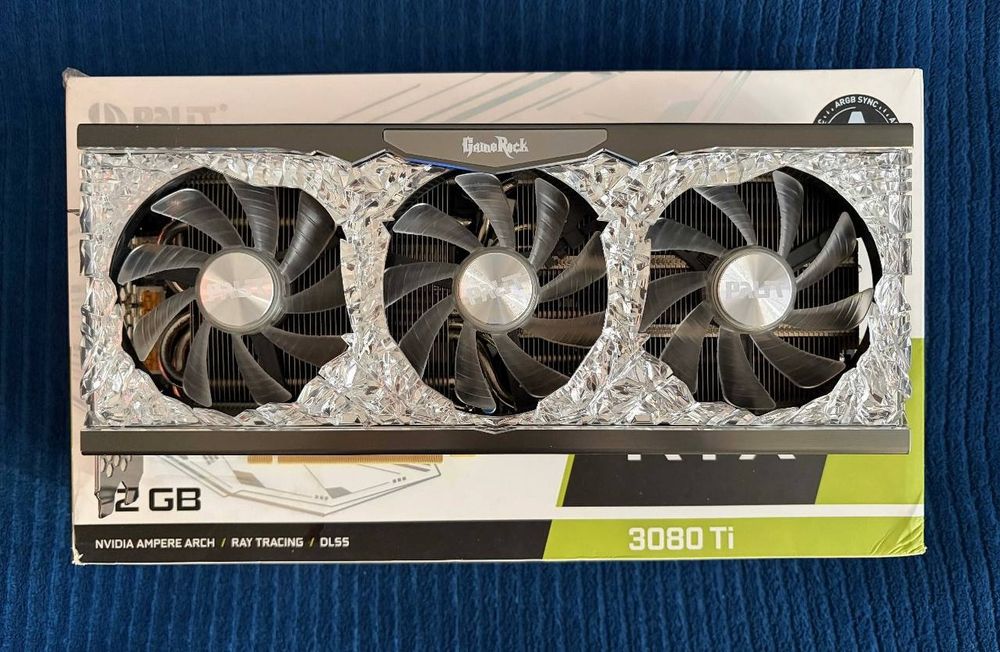 Продам видео карту GameRock RTX 3080ti-12 GB