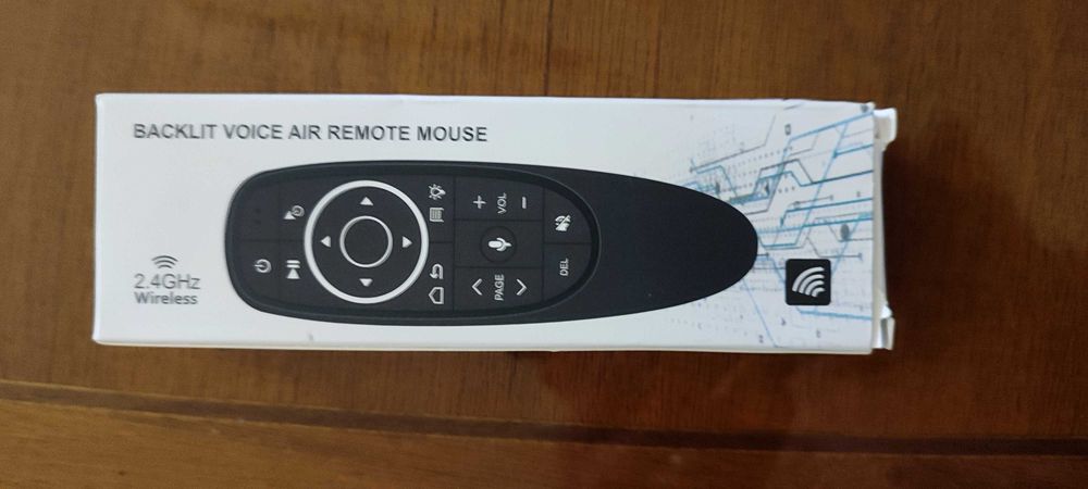 Backlit voice air rremote moise Wireless 2.4GHz