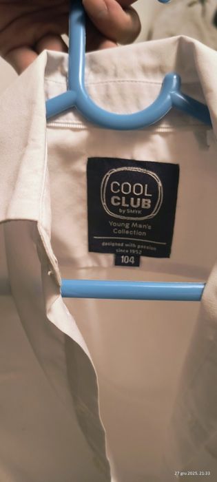 Koszula chłopięca cool club smyk 104, długi rękaw