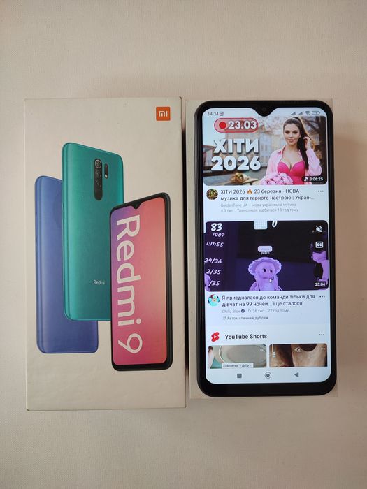 Xiaomi redmi 9, 4/64Gb