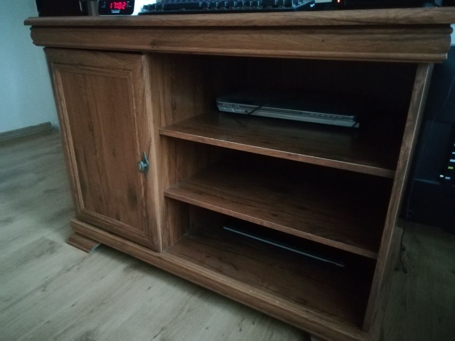 Meblościanka + ławostół + komoda