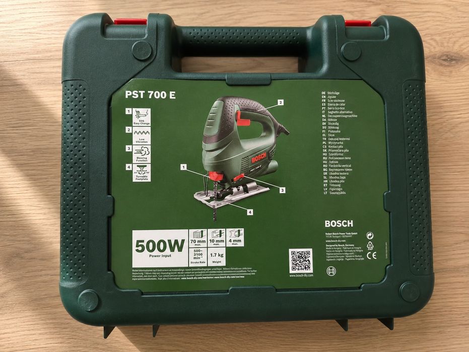 Wyrzynarka Bosch PST 700 E 500W Nowa Walizka Bosch