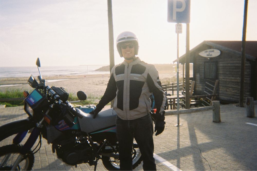 Mota Yamaha XT 350 A2
