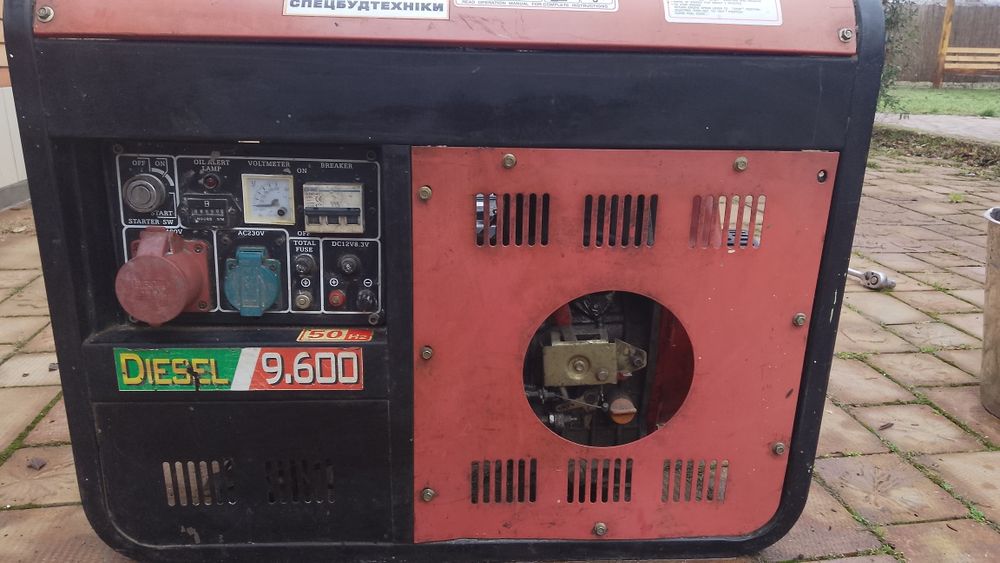 Генератор дизельный 9.6квт