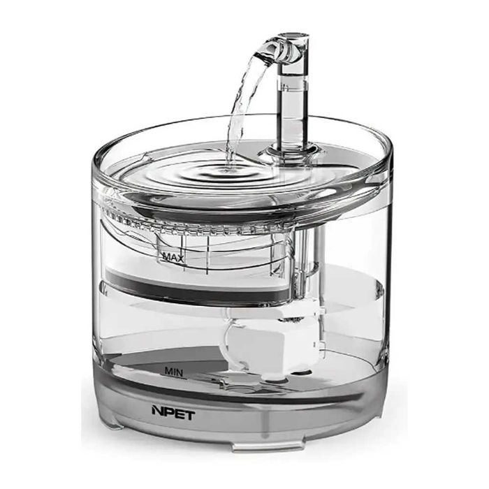 Автоматический питьевой фонтан поилка для кошек и собак на 1.5 л