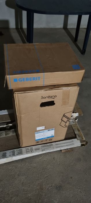 Bidé Sanitana suspenso com giberit