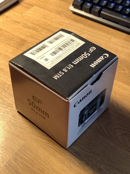 Canon EF 50mm 1.8f STM ll - Nova versão