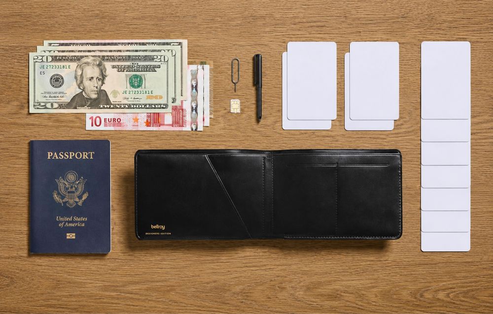 Bellroy Travel Wallet Designers