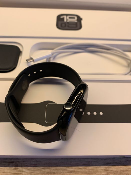 Apple Watch 10 46mm Jet Black. Gwarancja. Idealny.