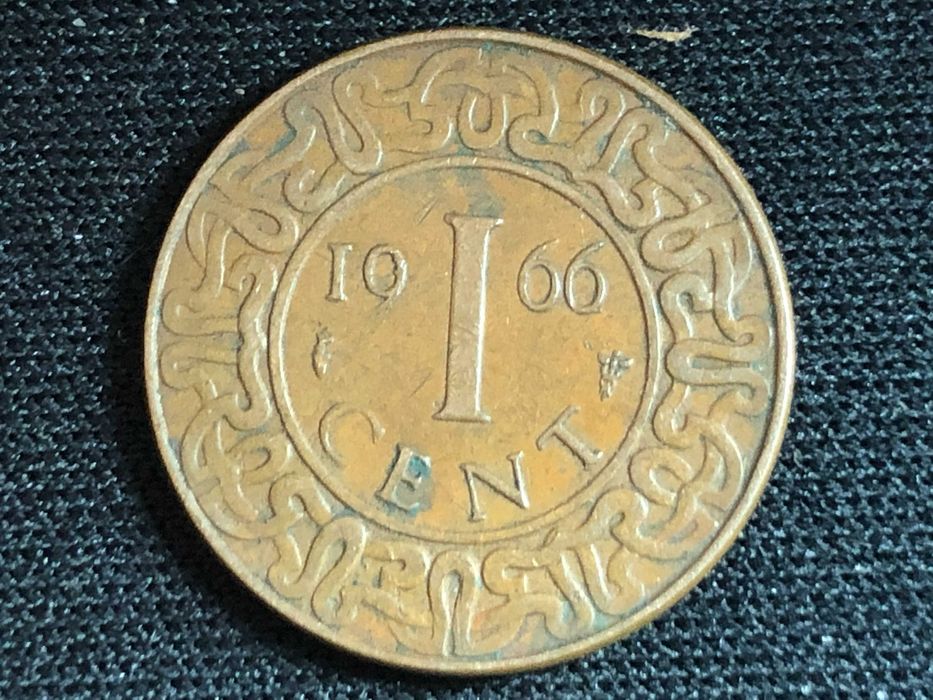 Suriname 1966 - 1 Cent Bronze