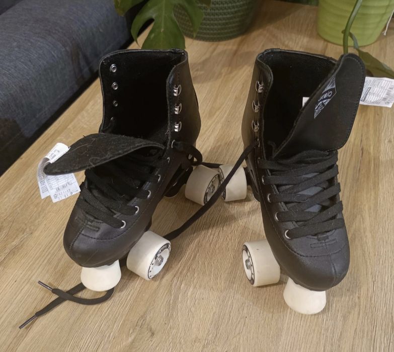 Wrotki figurowe Oxelo Quad 100 rozmiar 35