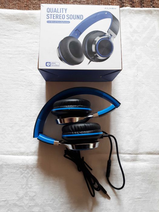 Дротові накладні навушники Ailihen C8 Wired Headphones