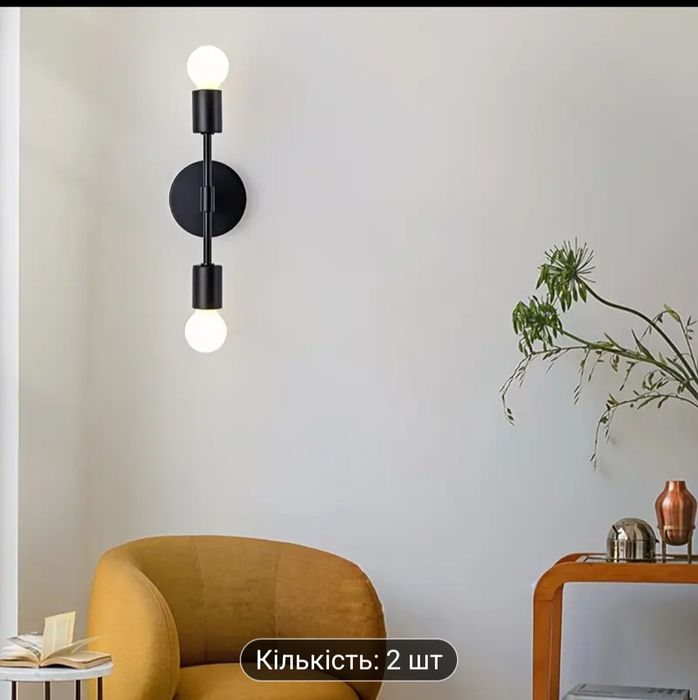 Настінні світильники