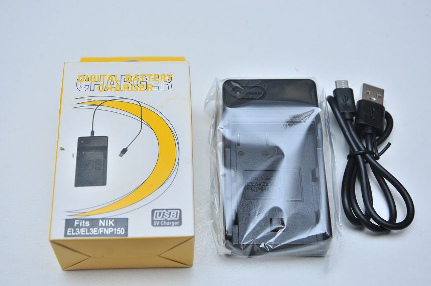 USB Зарядное устройство Nikon EN-EL3e/EN-EL9/EN-EL14/EN-EL15 автомат