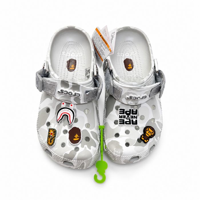 В НАЯВНОСТІ Crocs x Bape | крокси бейп | кроксы A Bathing Ape