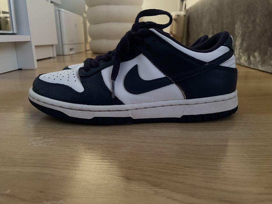 Buty granatowe nike dunk