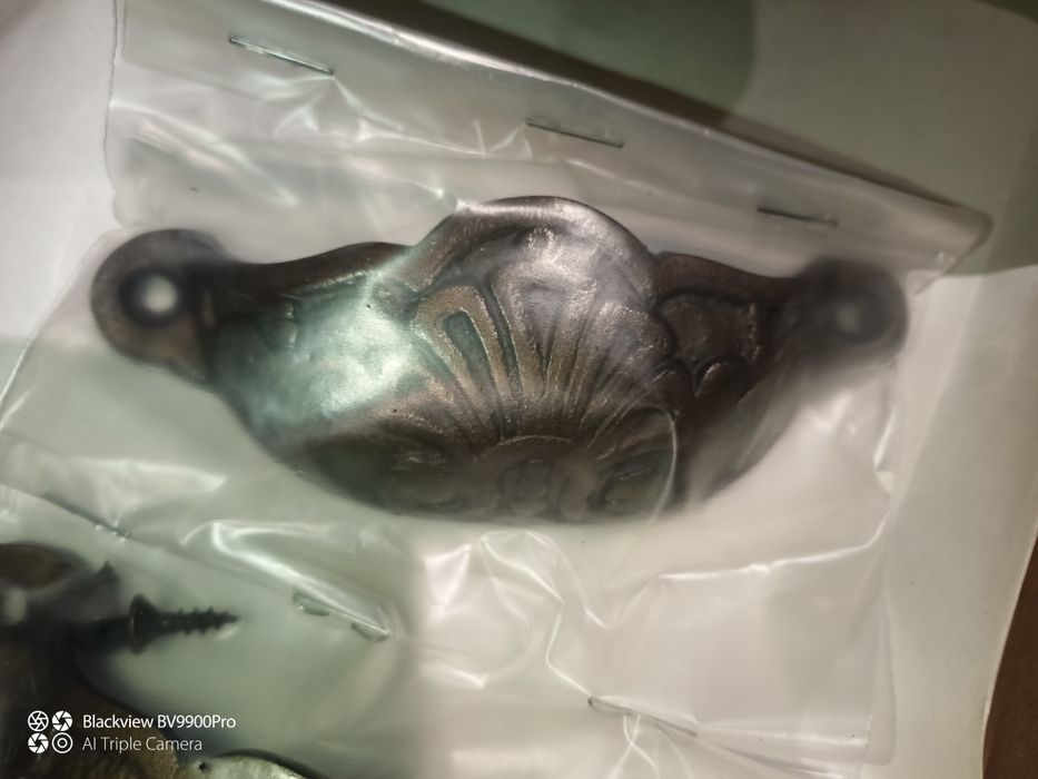 Puxadores de gavetas tipo concha novos