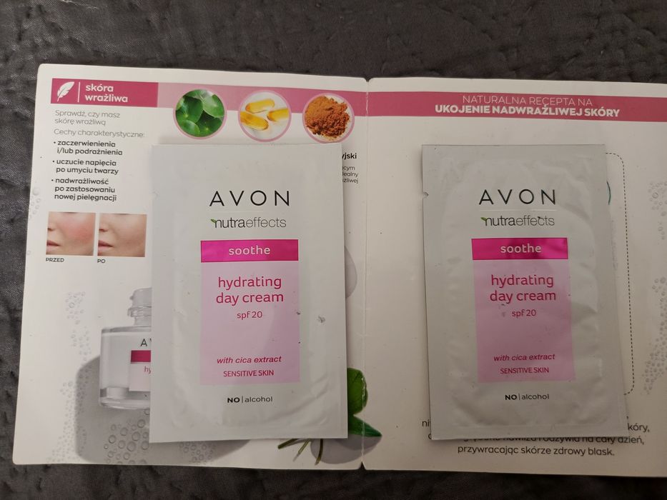Krem do cery wrażliwe Nutra Effects Avon