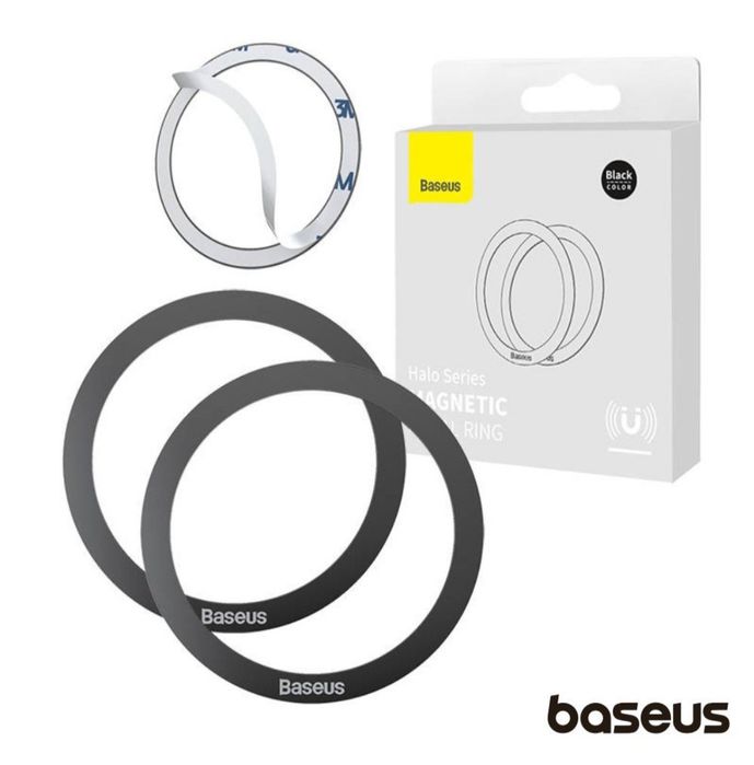 Baseus - 2 Magnetic Adhesive Pads for Inductive/MagSafe Charging64741111264769120