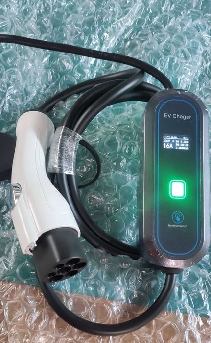 Зарядні пристрої для электромобілей T-1 T-2 GBT Tesla16а32а3.5-7-9.6kw