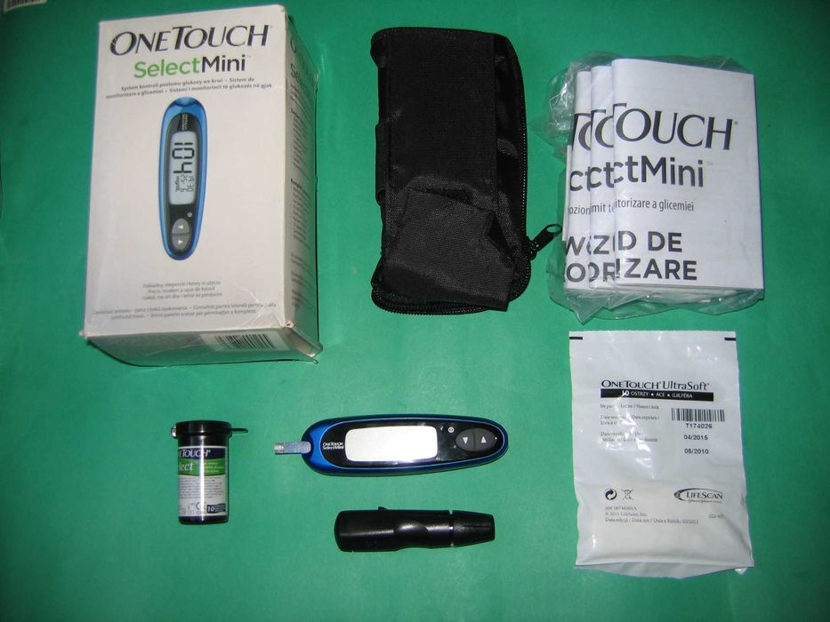 Glukometr ONETOUCH Select Mini - komplet Warszawa Bielany • OLX.pl