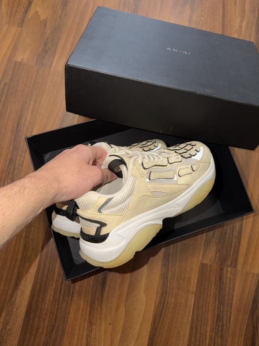 Amiri Bone Runner Beige Yellow