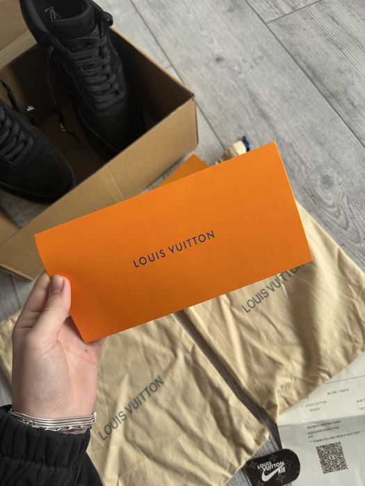 Louis Vuitton x Nike Air Force 1 Low black