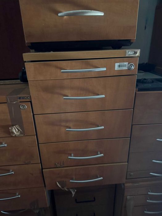 Kontenerek pod biurko Calvados MDD kontenerki komoda biuro dom szkoła