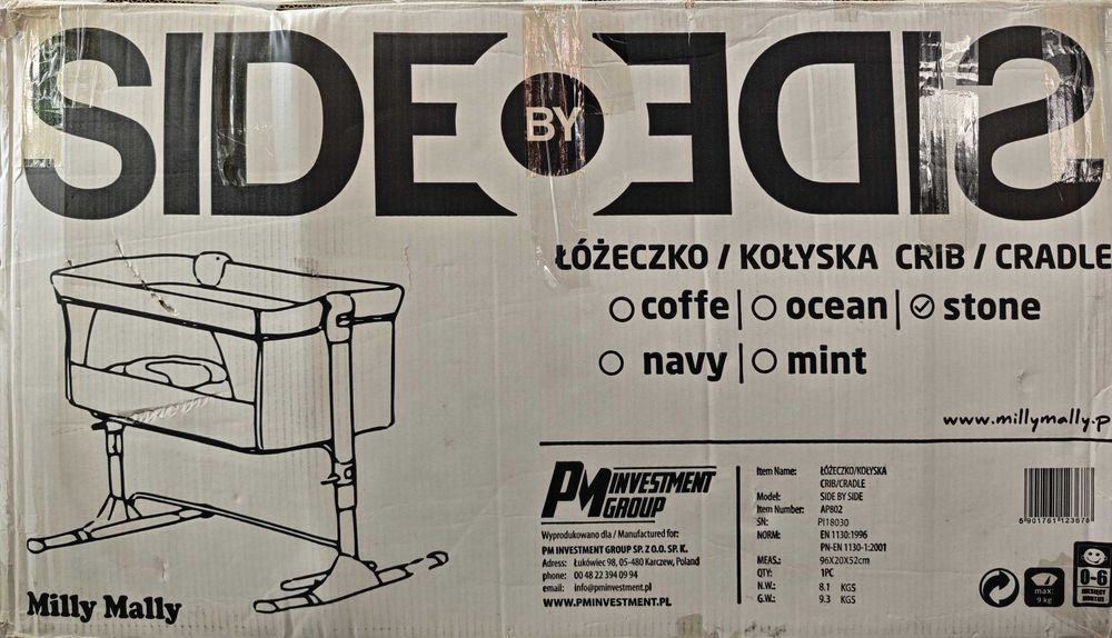 Łóżeczko dostawne/ kołyska
