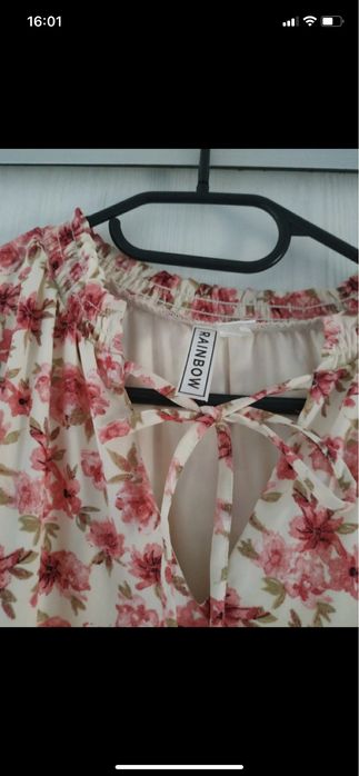 Maxi sukienka w kwiaty L