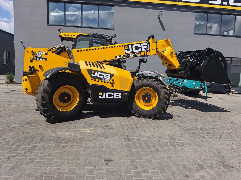 JCB 560-80  Joystick, silnik 130 KM