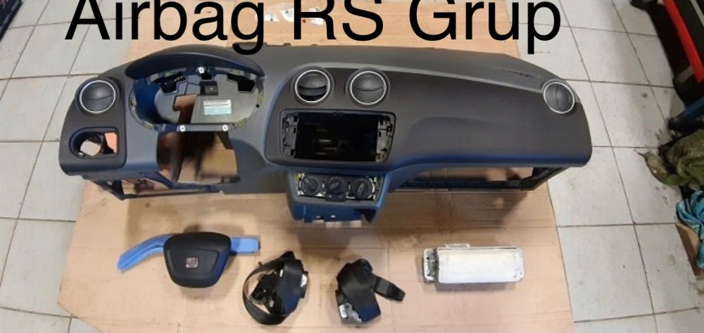 Seat Ibiza 6j tablier airbags cintos completo!