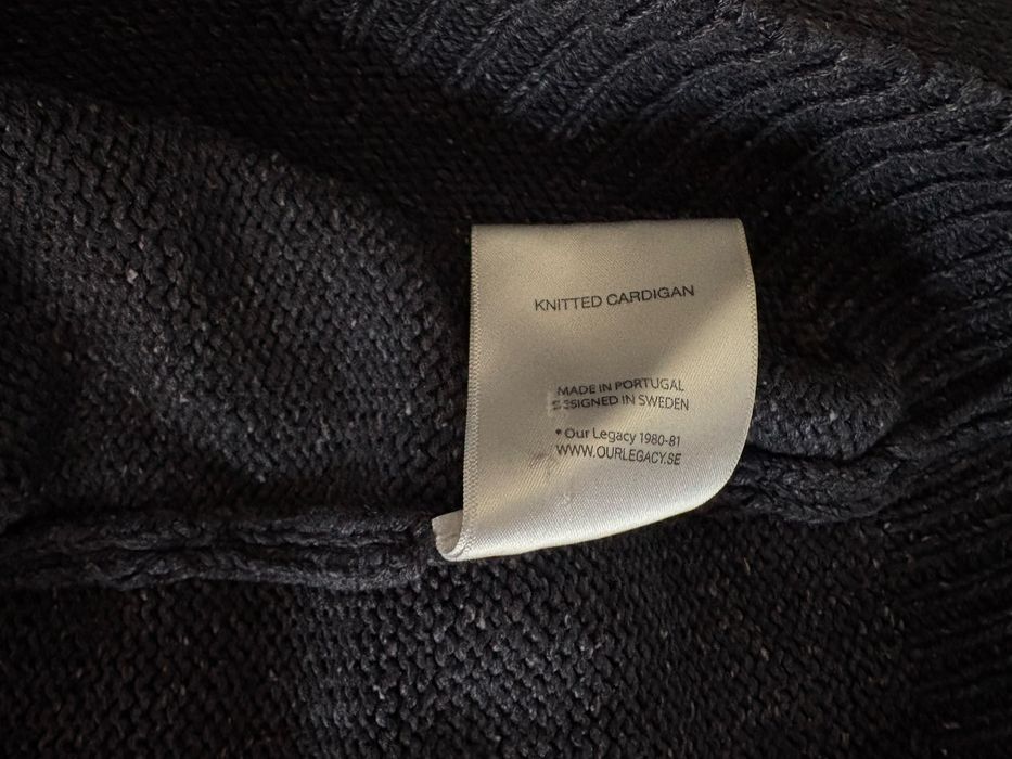 Кардиган Our Legacy (оригінал, 100% шовк)