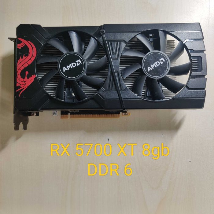 Видеокарта GTX 1070 gbтак же RX 570 4 gb gaming p104