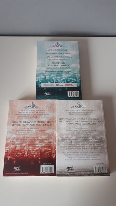 Trylogia Rywalki, Elita, Jedyna, Kiera Cass