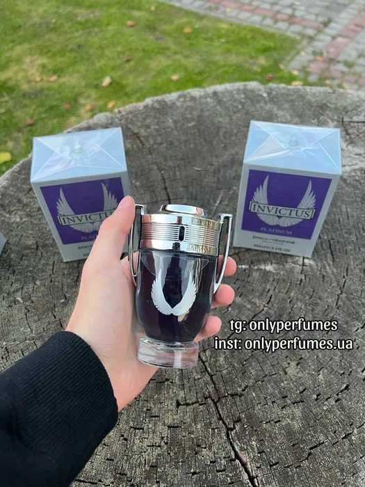 Духи мужские Paco Rabanne Invictus Platinum. Инвиктус Платинум 100 мл