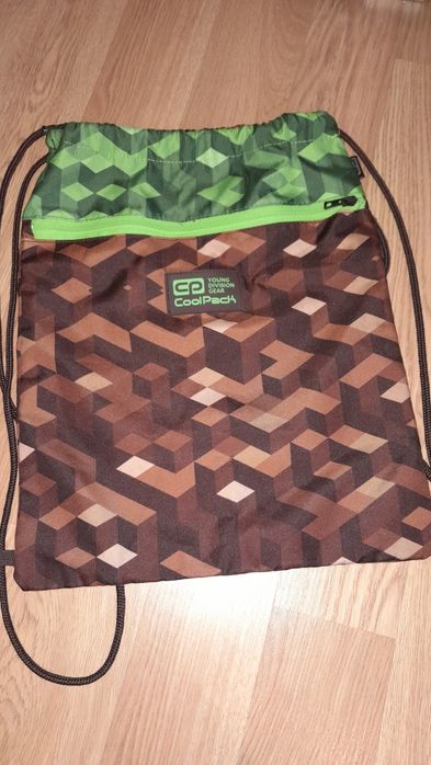 Zestaw plecak + worek Minecraft firmy Coolpack