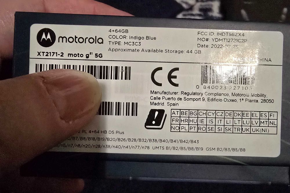 Motorola moto g51 5g nowa