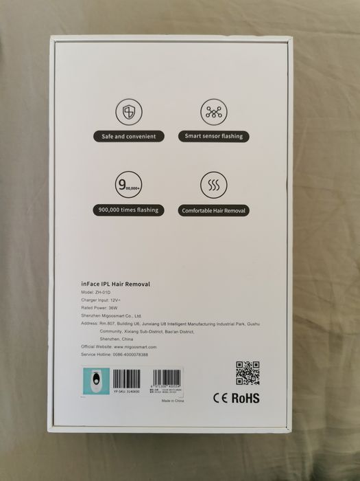 InFace IPL HAIR Removal como Nova