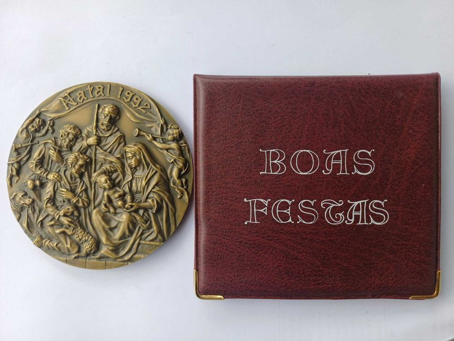 Medalha de Boas Festas do Natal 1992