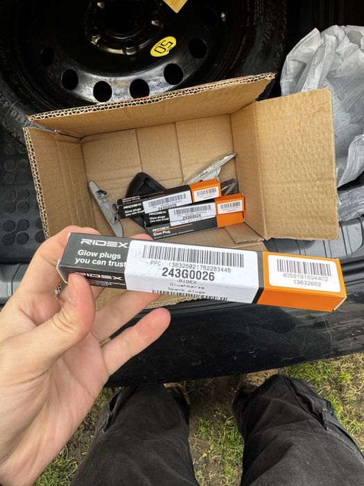 Świece żarowe Ridex Bmw