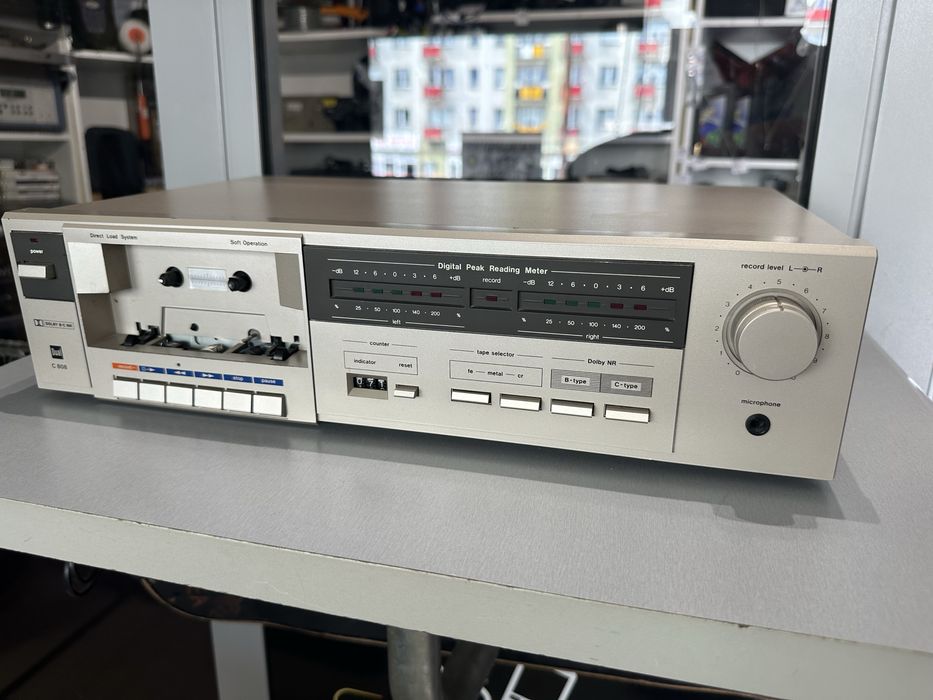 Deck magnetofon Dual C808 super stan ! W pelni sprawny